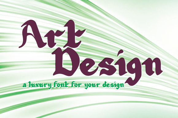 Art Design: A Quirky Display Font for Modern Branding