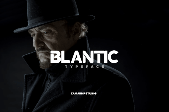 Blantic: A Bold Display Font for Your Brand