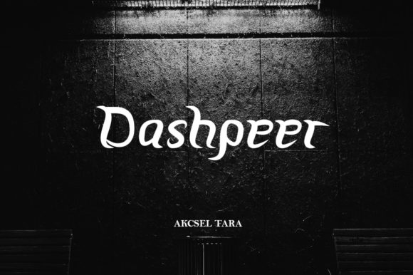Dashpeer: A Bold Display Font for Editorial Design