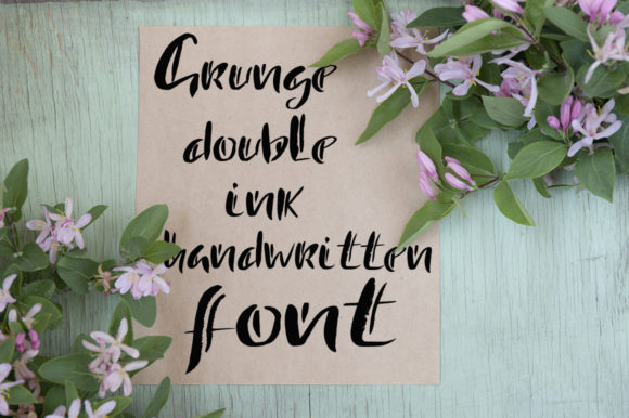 Double Ink: A Quirky Display Font for Bold Branding