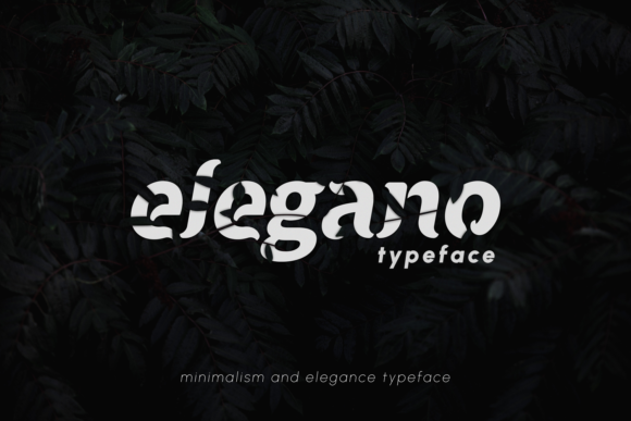 Elegano: A Modern Display Font for Your Brand