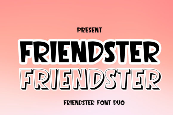 Friendster: A Quirky Display Font for Makers