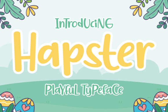 Hapster: A Playful Display Font for Editorial Design
