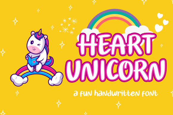 Heart Unicorn Font: A Playful Typeface for Branding