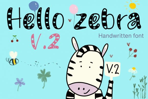 Hello Zebra: A Quirky Display Font for Web Design