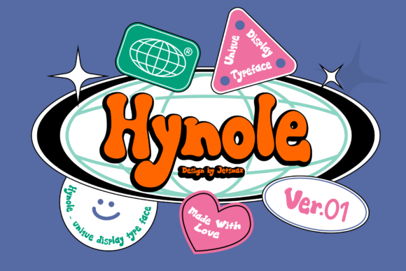 Hynole: The Retro Display Font for Bold Branding