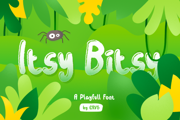 Itsy Bitsy: A Playful Display Font for Editorial Design