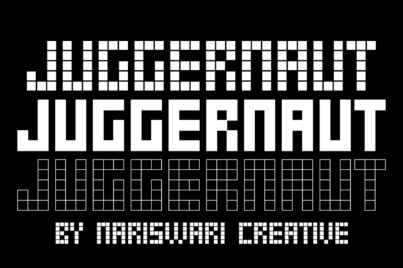 Juggernaut: A Bold Display Font for Editorial Impact