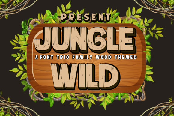 Jungle Wild: A Bold Display Font for Campaigns