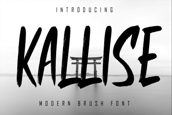 Kallise: A Textured Display Font for Bold Branding
