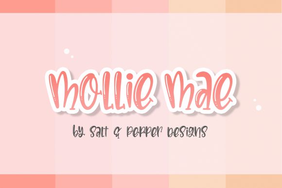 Mollie Mae: A Quirky Display Font for Web Design