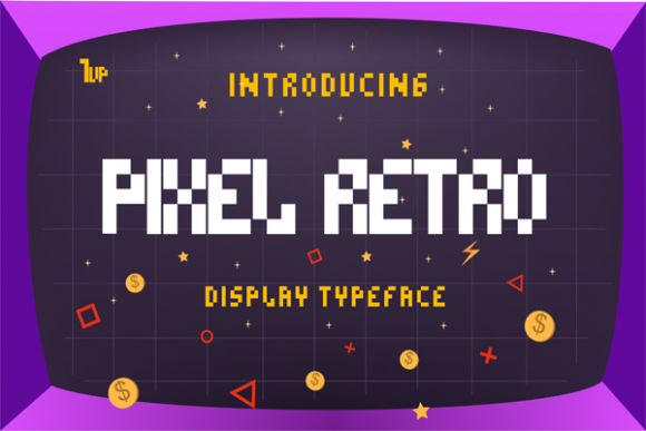 Pixel Retro: A Bold Display Font for Campaigns