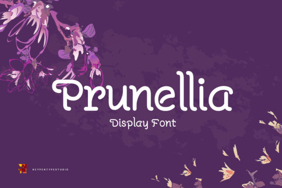 Prunellia: A Warm Display Font for Editorial Design