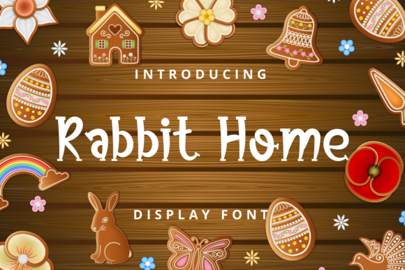 Rabbit Home: A Playful Display Font for Web Design