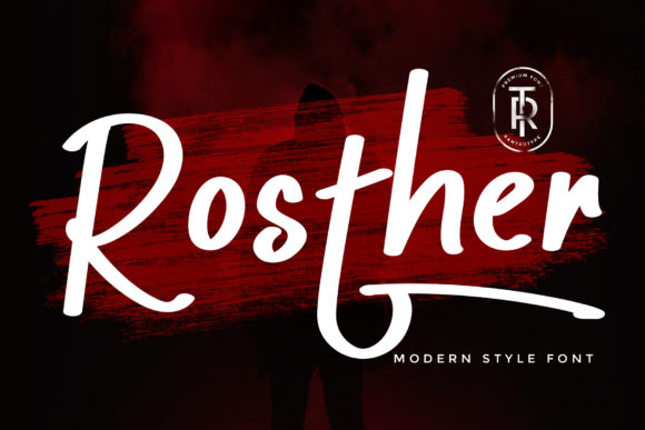 Rosther: A Charming Display Font for Marketers