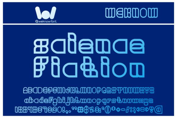 Science Fiction: A Modern Display Font for Business