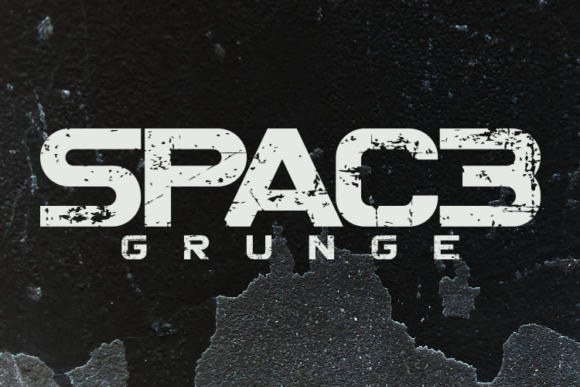 Spac3: A Rough Display Font for Bold Editorial Layouts