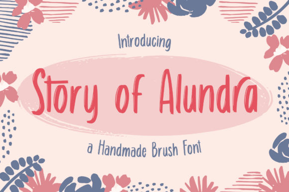Story of Alundra: A Cheerful Display Font for Web Design