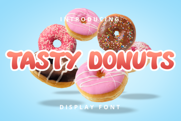 Tasty Donuts: A Sweet Display Font for Branding