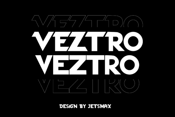 Veztro: A Modern Display Font for Bold Editorial Design