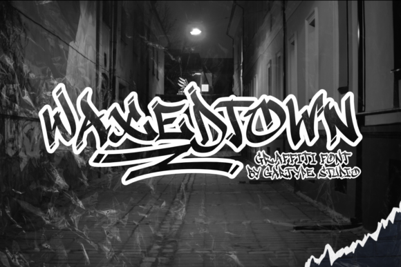 Waxedtown: A Cool Graffiti Display Font for Makers